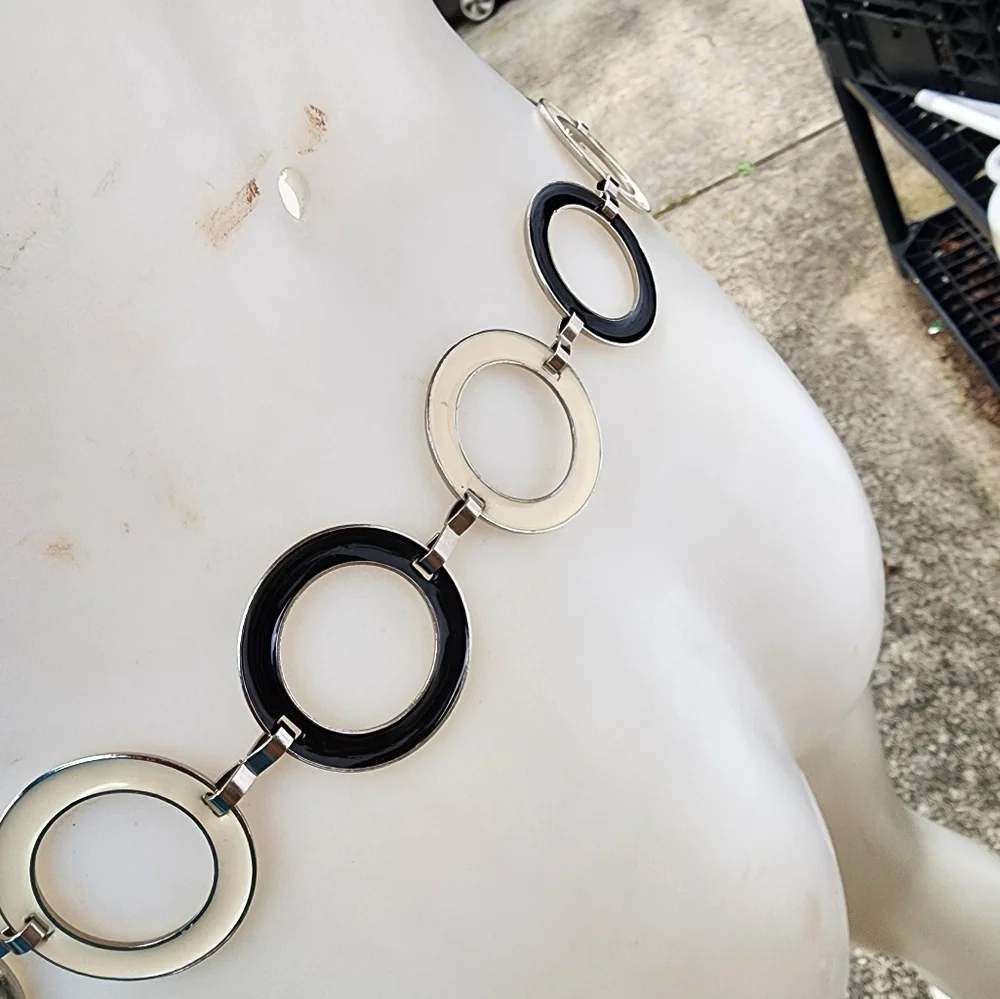 Vintage Modernist Circle BELT‎ M